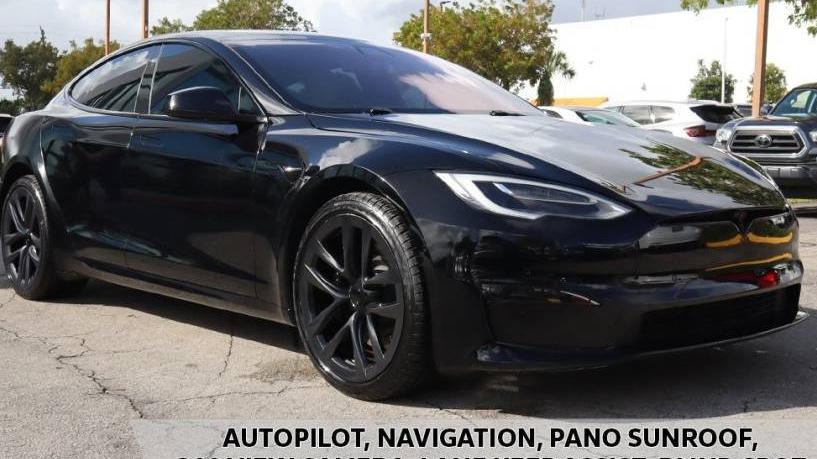 TESLA MODEL S 2022 5YJSA1E58NF466798 image